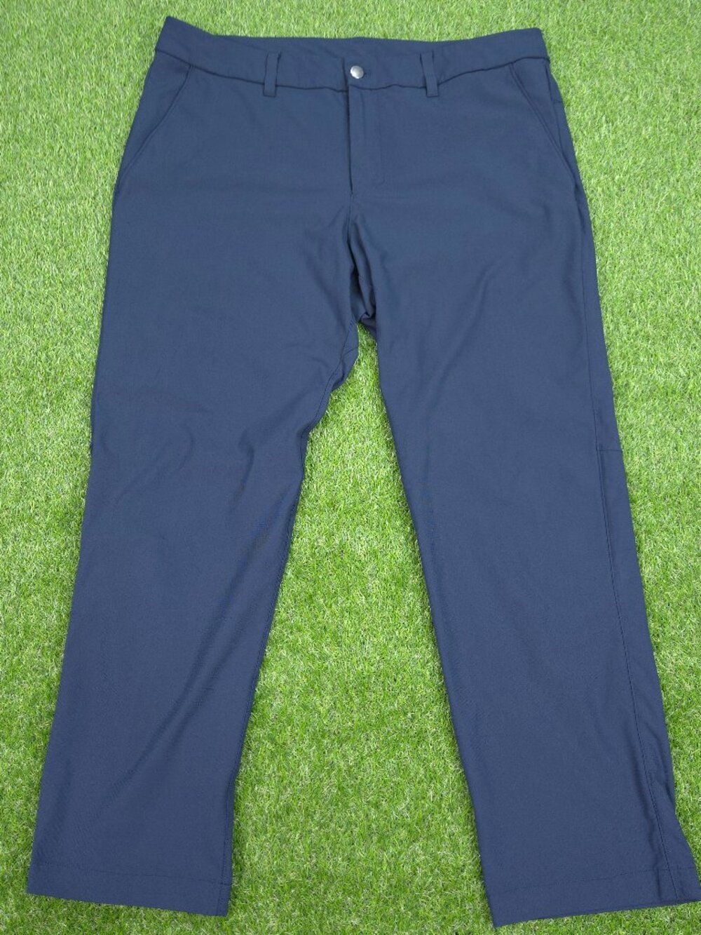Lululemon Pants Mens 36x29 Blue Commission ABC Relaxed Straight Fit Golf